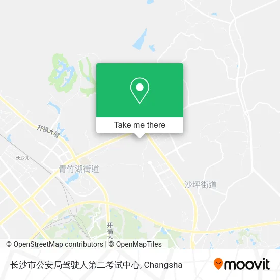 长沙市公安局驾驶人第二考试中心 map