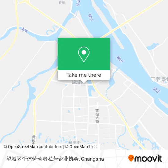 望城区个体劳动者私营企业协会 map