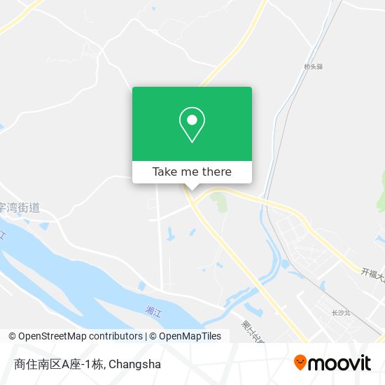 商住南区A座-1栋 map