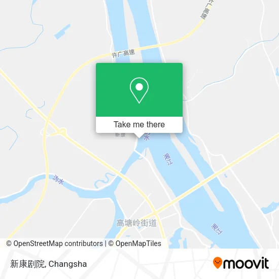 新康剧院 map