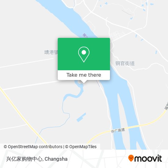 兴亿家购物中心 map