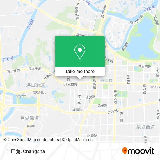 士巴兔 map