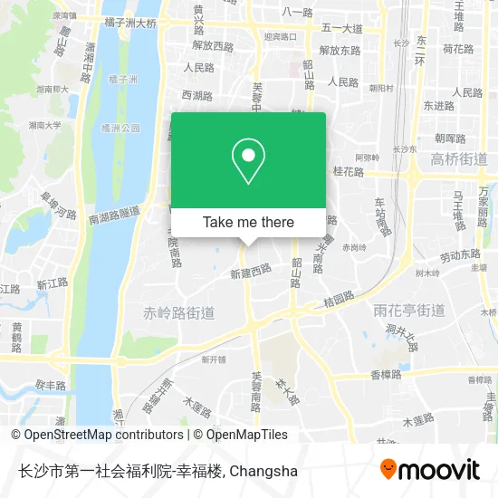 长沙市第一社会福利院-幸福楼 map