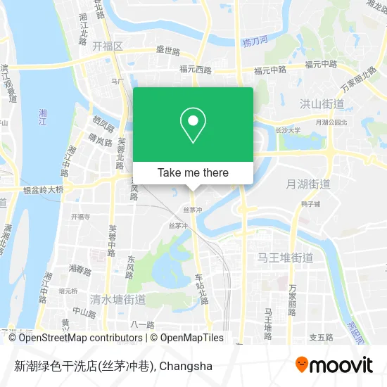 新潮绿色干洗店(丝茅冲巷) map