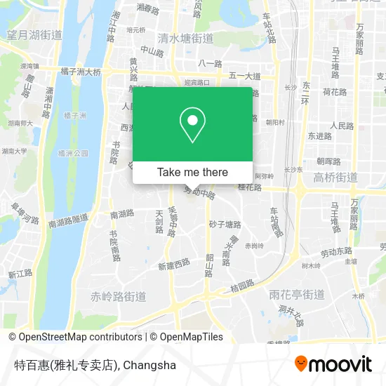 特百惠(雅礼专卖店) map