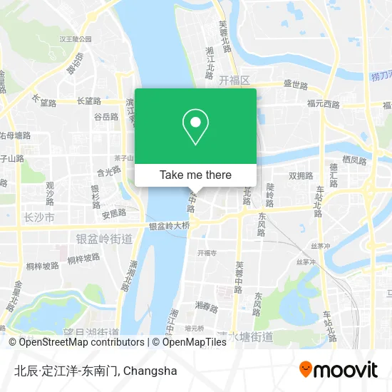 北辰·定江洋-东南门 map