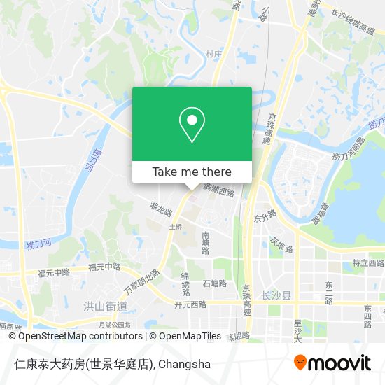 仁康泰大药房(世景华庭店) map