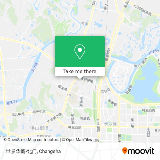 世景华庭-北门 map