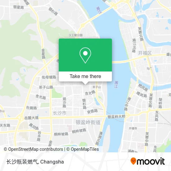 长沙瓶装燃气 map