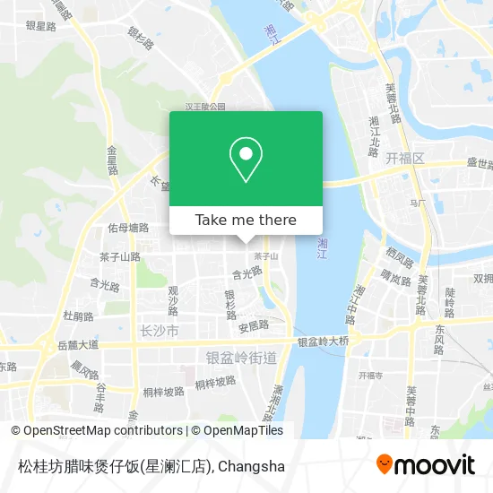 松桂坊腊味煲仔饭(星澜汇店) map