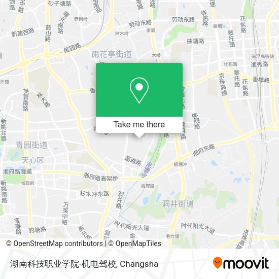 湖南科技职业学院-机电驾校 map