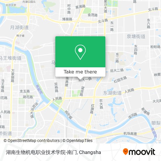 湖南生物机电职业技术学院-南门 map