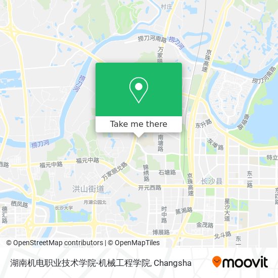 湖南机电职业技术学院-机械工程学院 map