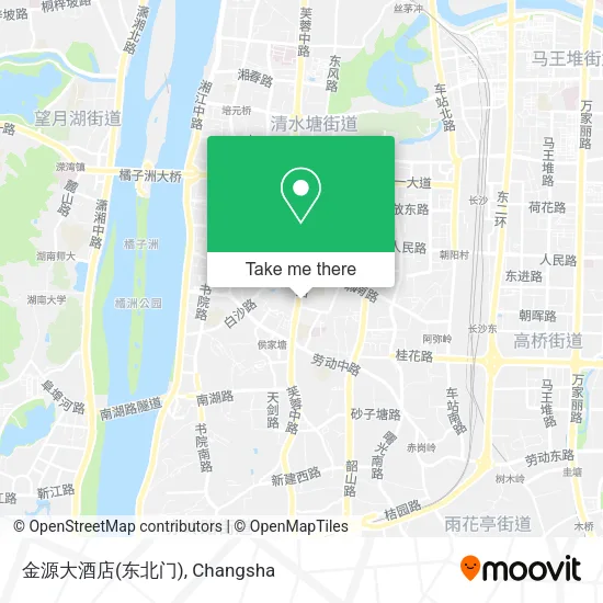 金源大酒店(东北门) map