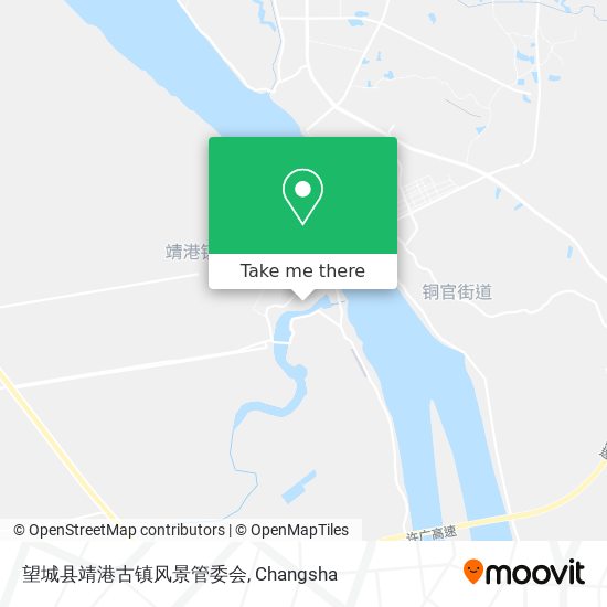 望城县靖港古镇风景管委会 map