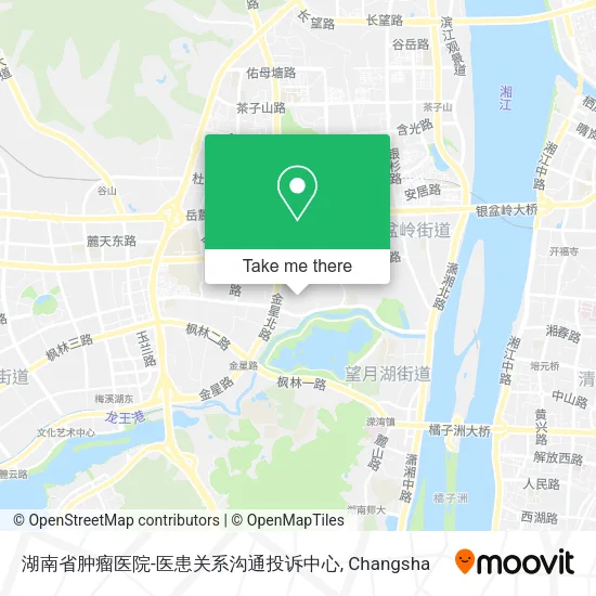 湖南省肿瘤医院-医患关系沟通投诉中心 map