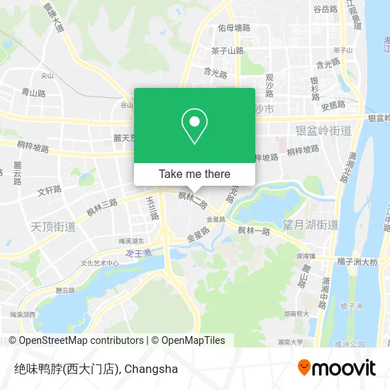 绝味鸭脖(西大门店) map