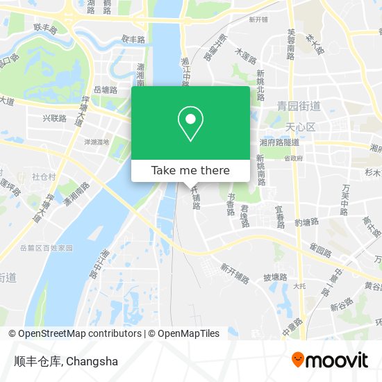 顺丰仓库 map