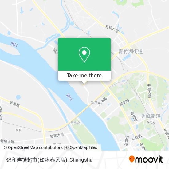 锦和连锁超市(如沐春风店) map