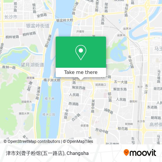 津市刘聋子粉馆(五一路店) map