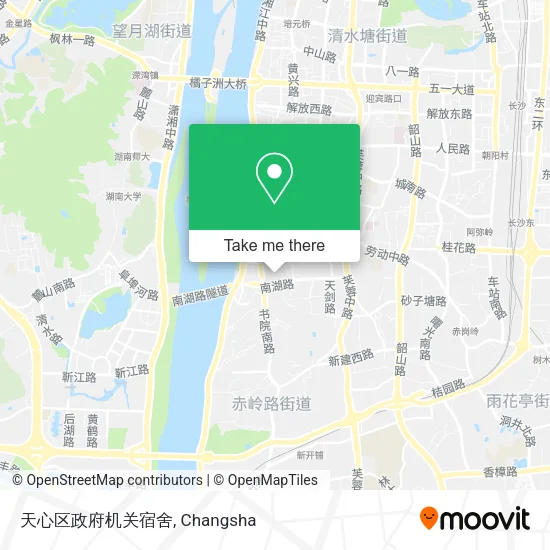 天心区政府机关宿舍 map