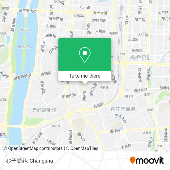 砂子塘巷 map