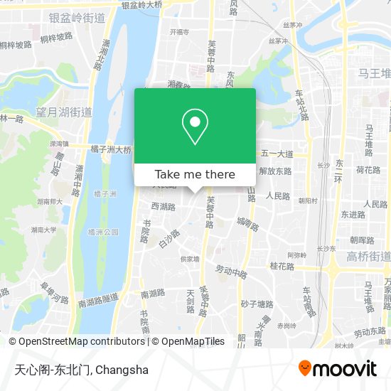 天心阁-东北门 map