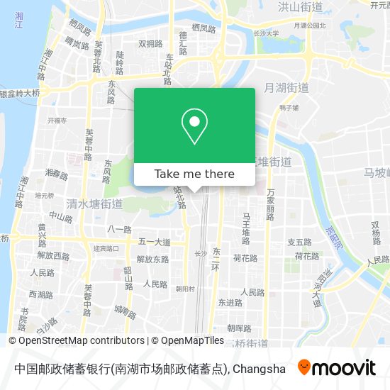 中国邮政储蓄银行(南湖市场邮政储蓄点) map