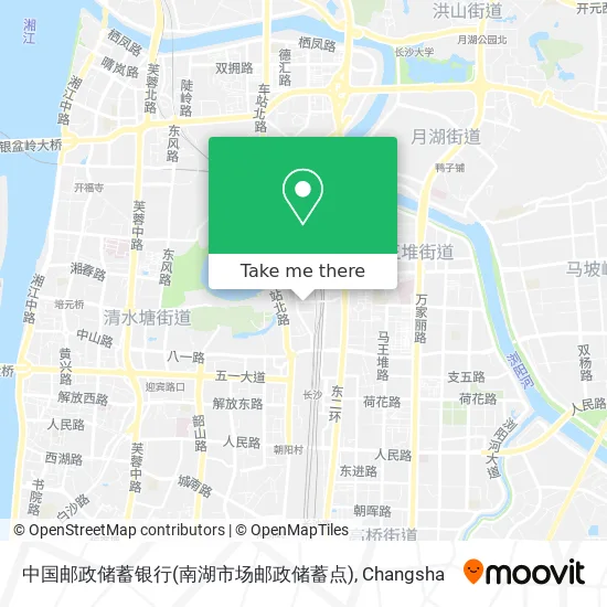 中国邮政储蓄银行(南湖市场邮政储蓄点) map