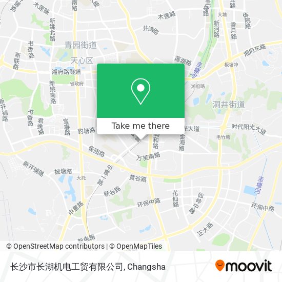 长沙市长湖机电工贸有限公司 map
