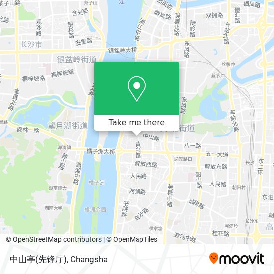 中山亭(先锋厅) map