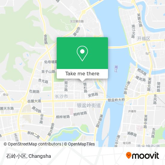 石岭小区 map
