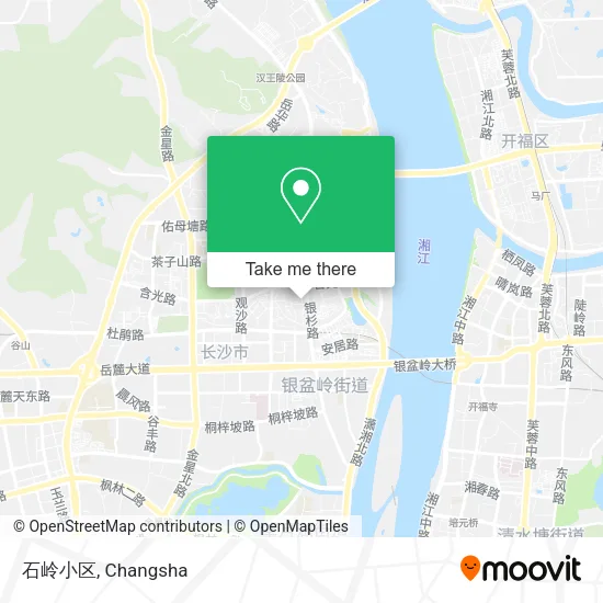 石岭小区 map