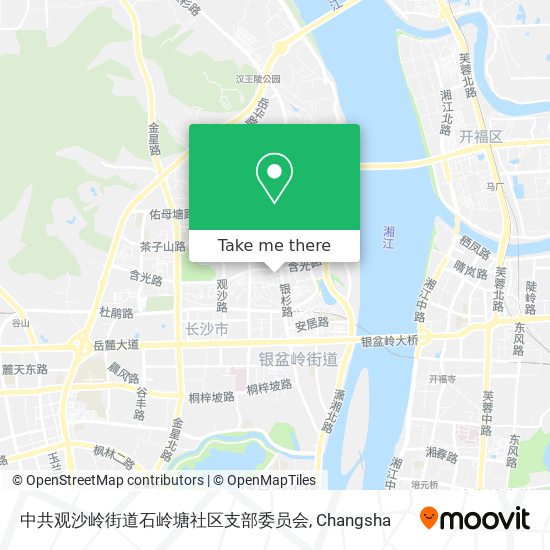 中共观沙岭街道石岭塘社区支部委员会 map