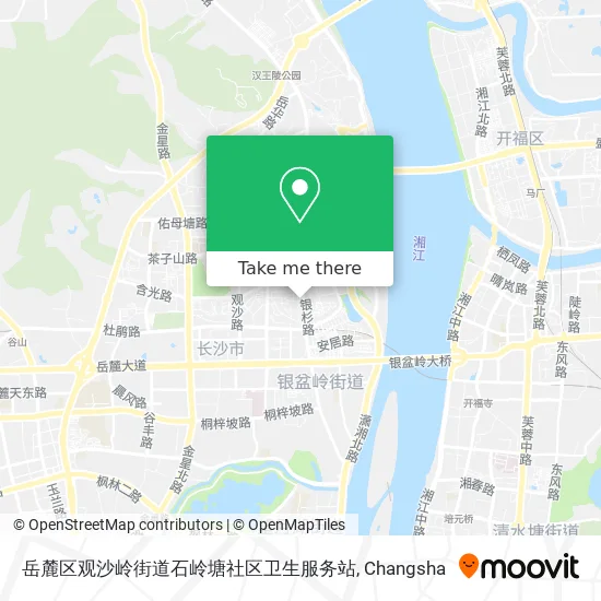 岳麓区观沙岭街道石岭塘社区卫生服务站 map