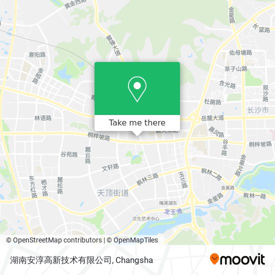 湖南安淳高新技术有限公司 map