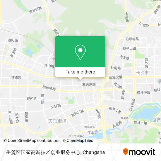 岳麓区国家高新技术创业服务中心 map