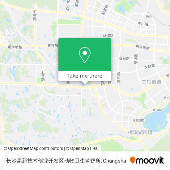 长沙高新技术创业开发区动物卫生监督所 map