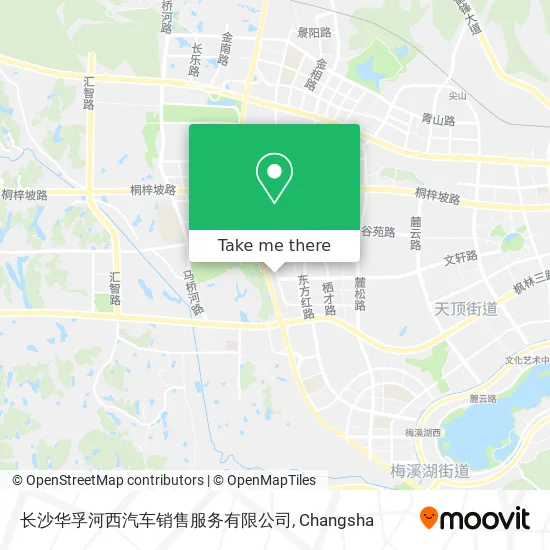 长沙华孚河西汽车销售服务有限公司 map