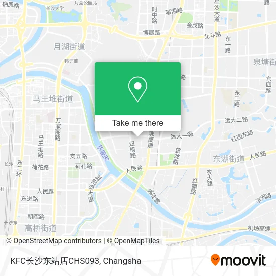 KFC长沙东站店CHS093 map