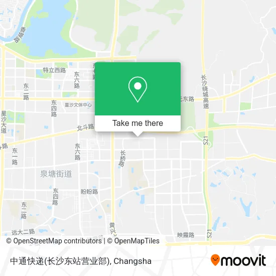 中通快递(长沙东站营业部) map
