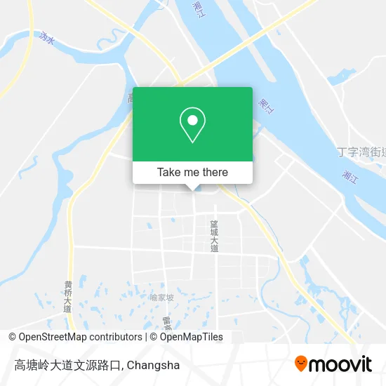 高塘岭大道文源路口 map