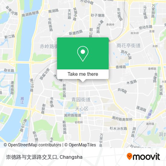 崇德路与文源路交叉口 map