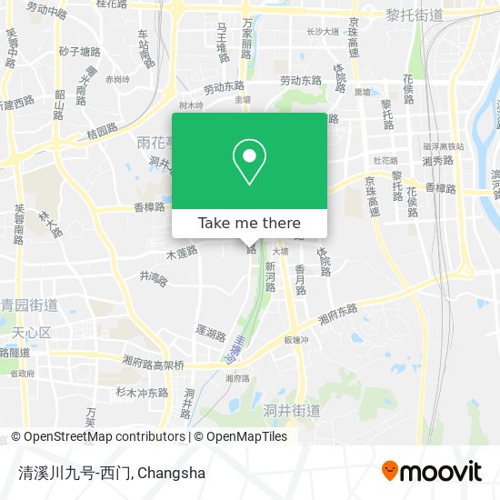 清溪川九号-西门 map