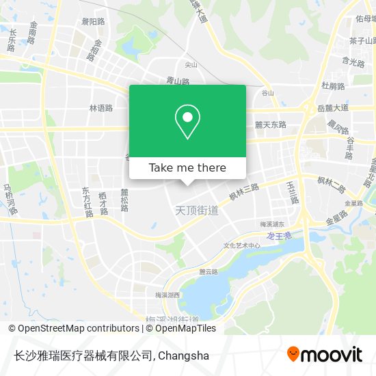 长沙雅瑞医疗器械有限公司 map