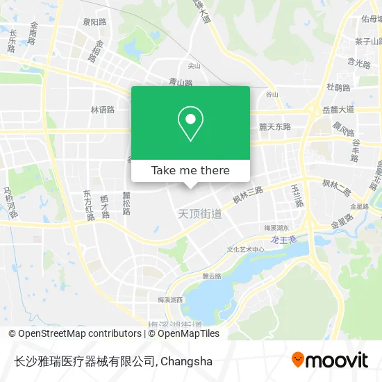 长沙雅瑞医疗器械有限公司 map