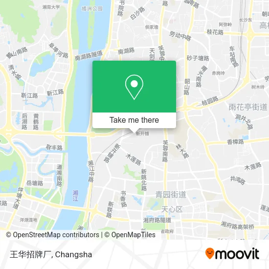 王华招牌厂 map