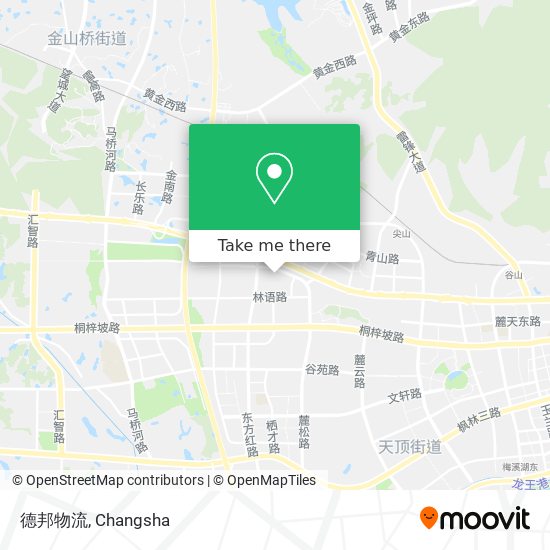 德邦物流 map