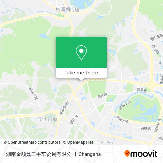湖南金顺鑫二手车贸易有限公司 map