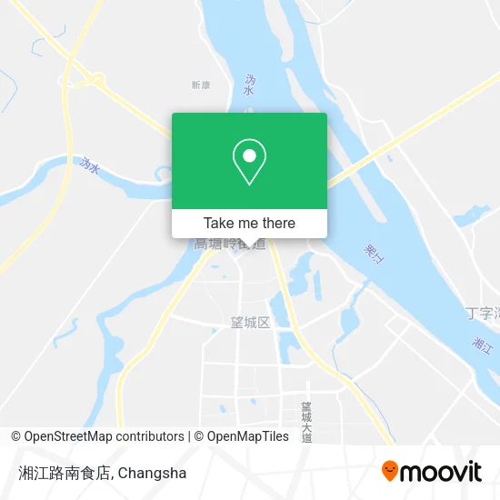 湘江路南食店 map